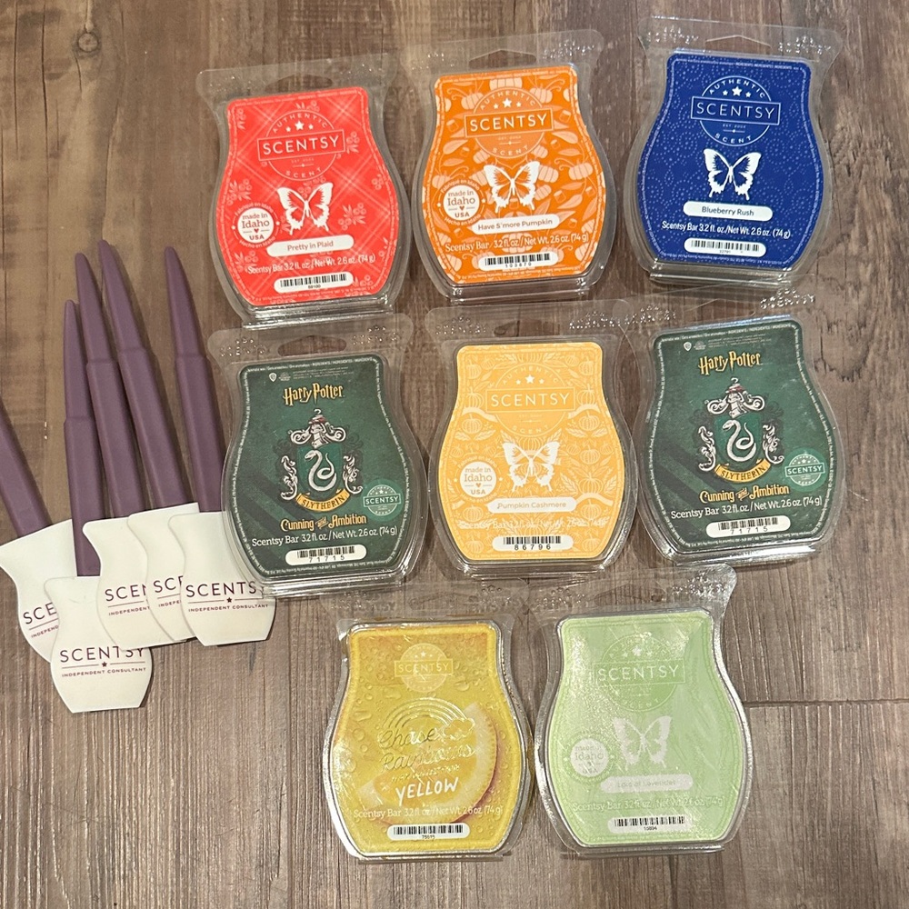 Scentsy wax bundle and spatulas